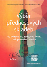 Výběr přednesových skladeb pro zobcovou flétnu - komplet